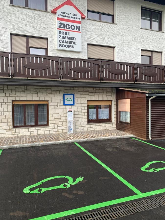 Žigon Bed&Breakfast Logatec Exterior foto